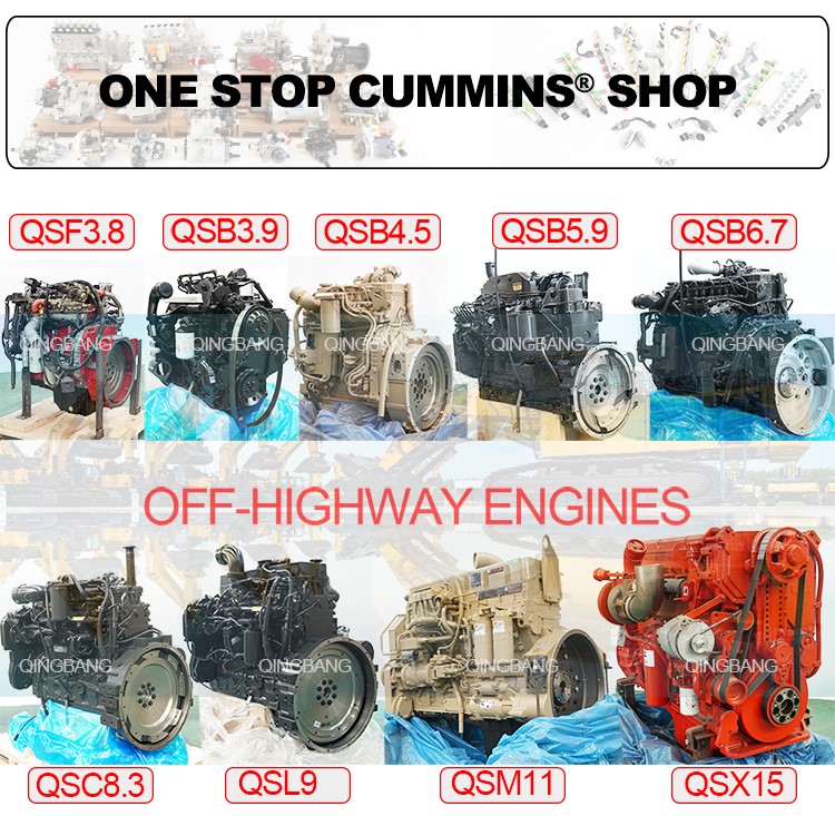 OFF-HIGHWAY Cummins Engines Range from 2.8L to 19L