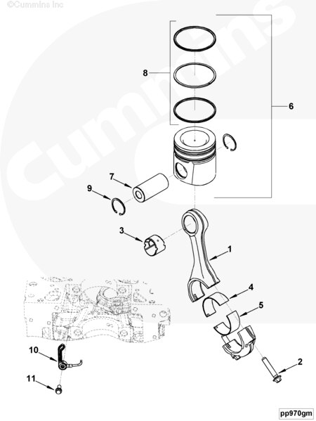 Connecting Rod And Piston
