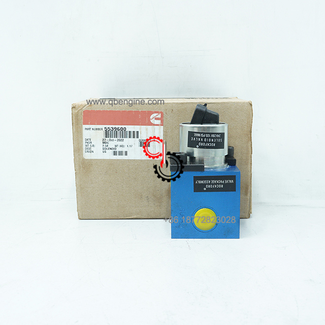 5539600 Genuine Solenoid Cummins QSK60 Diesel Generator Spare Parts