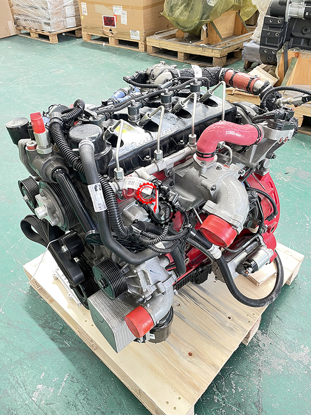 ISF2.8S4129 Original Cummins ISF2.8S4 Stage 4 Bus Engine Assy ISF2.8 ISF 2.8 Foton Cummins Engine