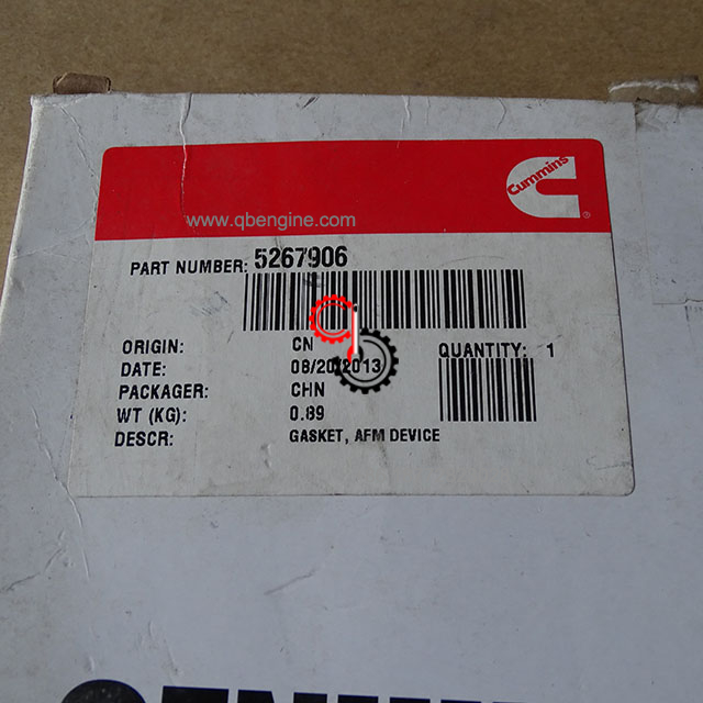 5267906 Genuine ISB QSB Cummins Aftertreatment Device Gasket