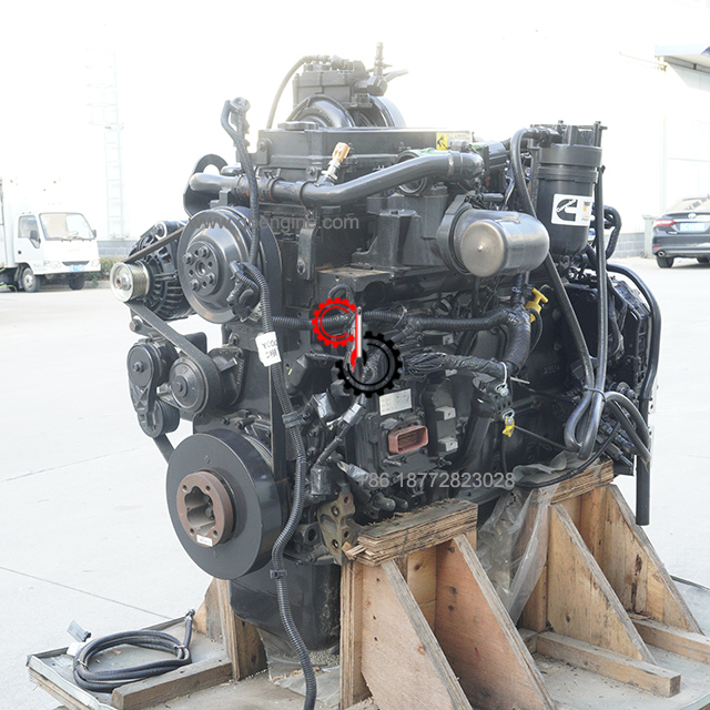 QSB6.7 195 CM2350 CPL3857 Cummins QSB6.7 195HP Truck Engine With EGR And VGT Turbocharger