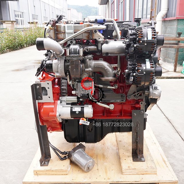 ISB4.5E6C210 Cummins ISB 4.5 210HP Euro 6 Truck Engine Assembly