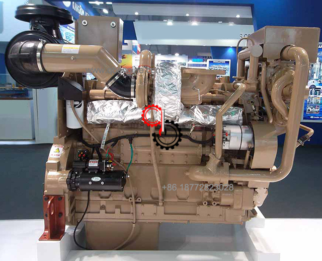 KTA19-M550 Cummins KTA19 K19 550HP Marine Diesel Engine