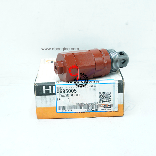 0695005 EX1900 Original Relief Valves Cummins Construction Machinery Parts Engine