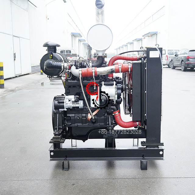 Original Cummins 4BTAA3.9-C125 Diesel Engine Assembly 125HP Long Life Diesel Power