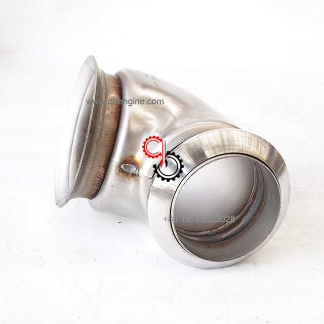 4329238 A045K160 Cummins Tube Connector Elbow Original K50 Engine Parts