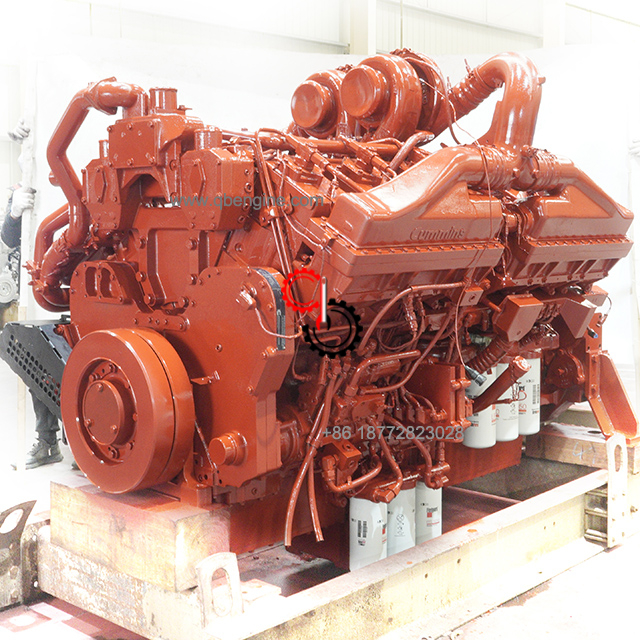 QSK38 Cummins QSK 38L V12 Cylinder Diesel Engine Assy