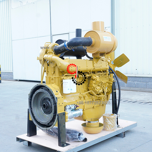 WD10G220E21 Weichai Motor WD10 162KW 2200RPM 9.726L Construction Diesel Engine Assy