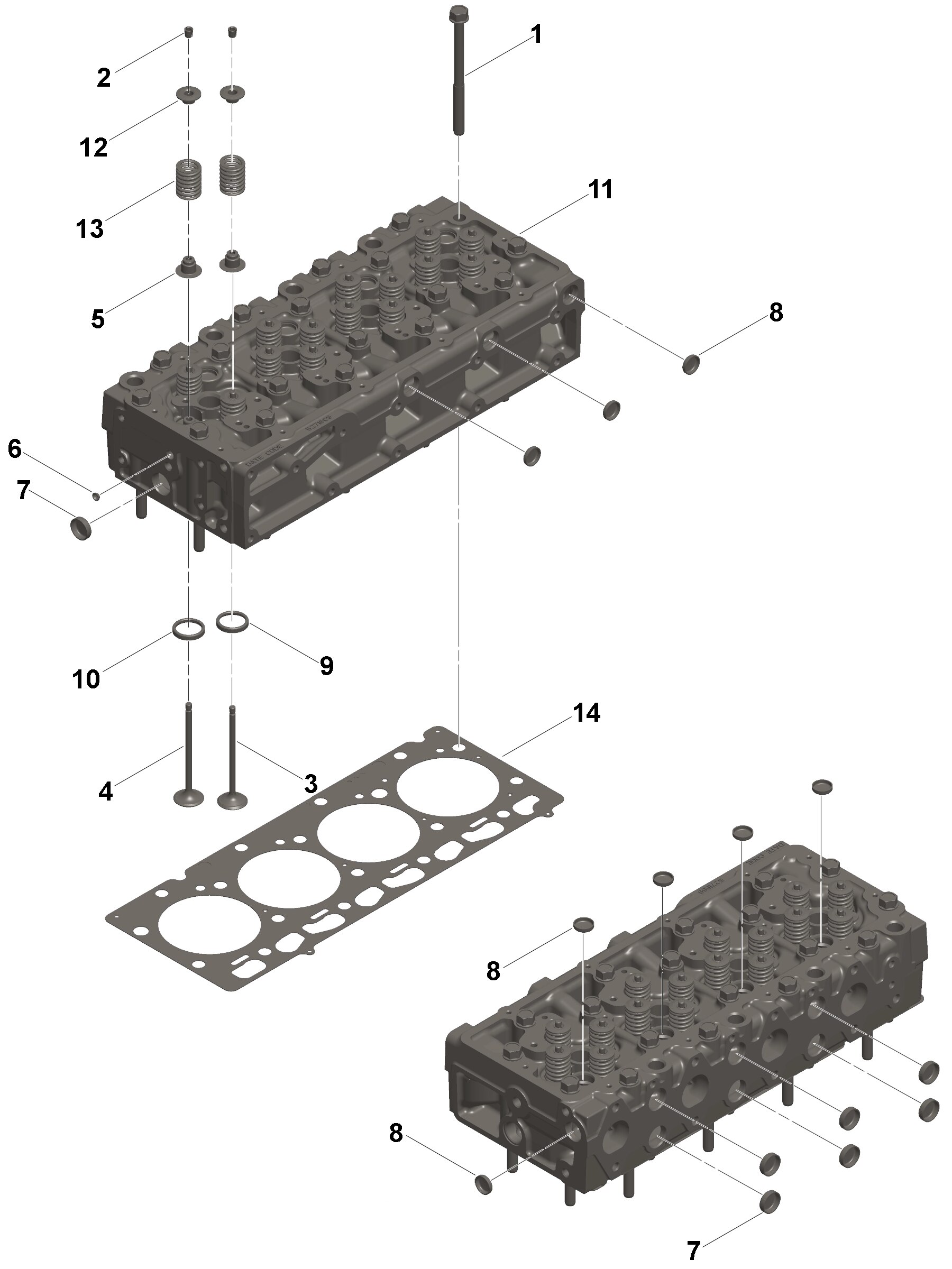 ISF4.5 Cylinder Head