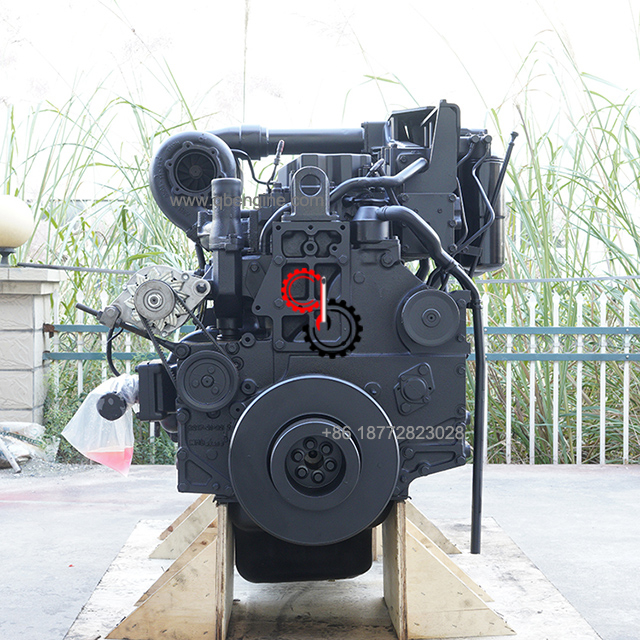 SA6D140E-3 6D140E-3 Komatsu Diesel Engine Assy 4 Stroke 6D140 for Excavator