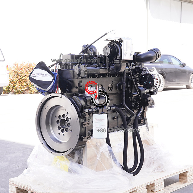 Cummins 6BTAA5.9 C150 6BTAA5.9 C178 6BTAA5.9 C210 Engine Assembly Genuine 6BTAA5.9 Complete Diesel Engine 