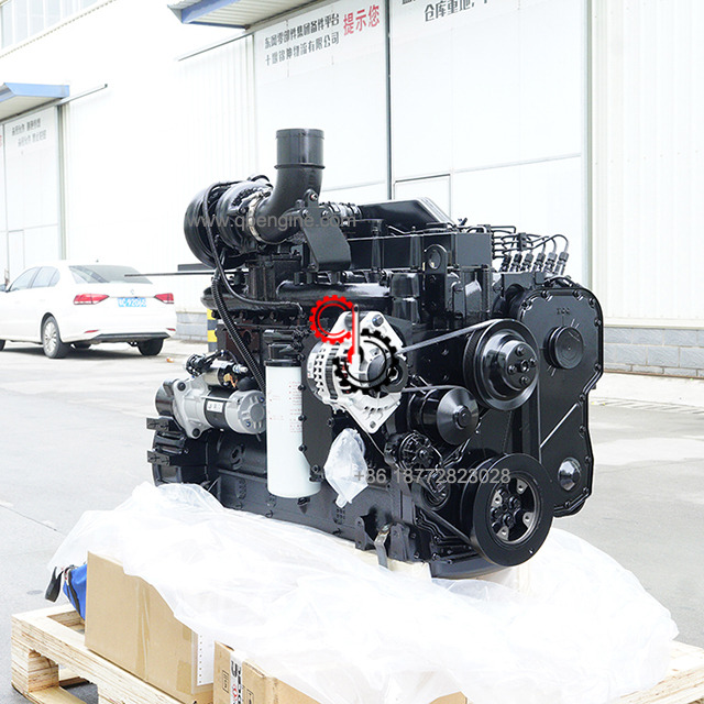 DCEC 6 Cylinder 6CTA8.3-C260 CPL0399 Water Cooled Diesel Engine 6CT 260HP Motor Complete Engine