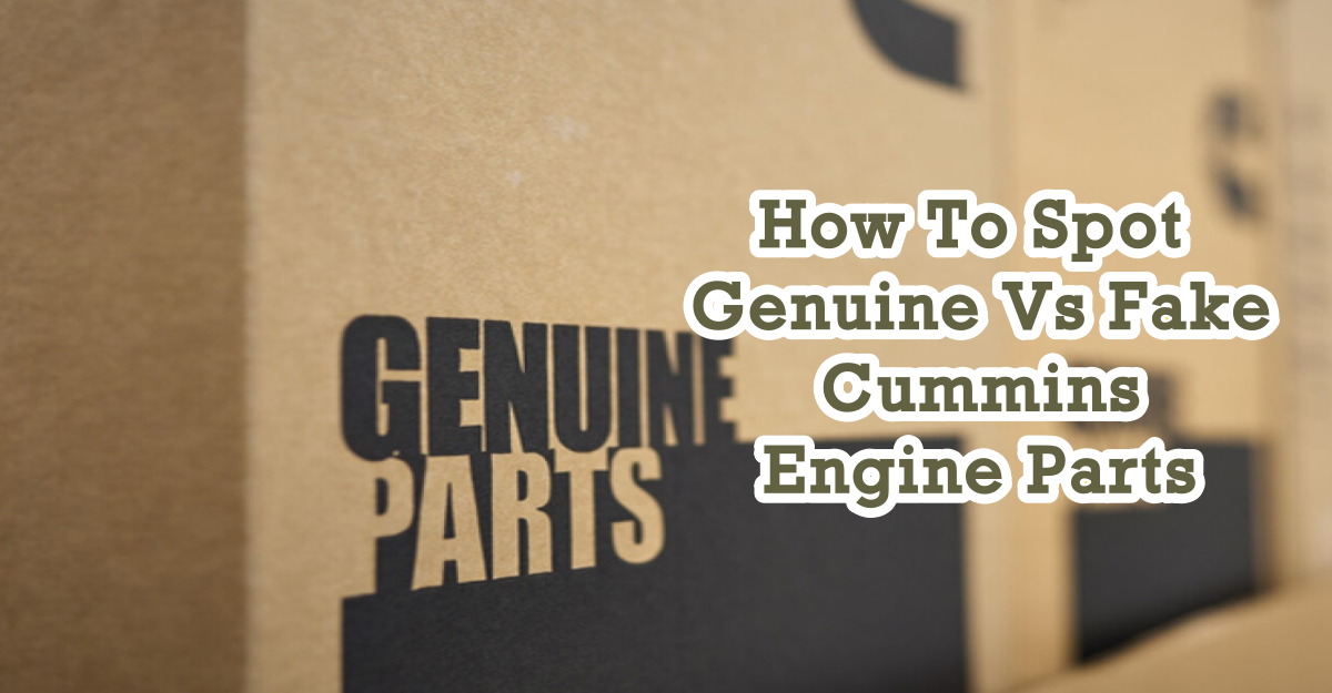 How To Spot Genuine Vs Fake Cummins Engine Parts​