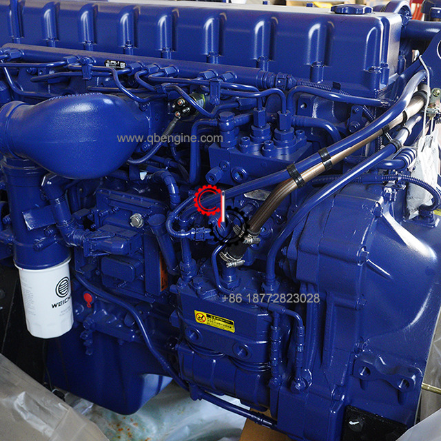 Original WP10.5H Excavator Engine WP10.5H430E50 430HP Complete Diesel Engine