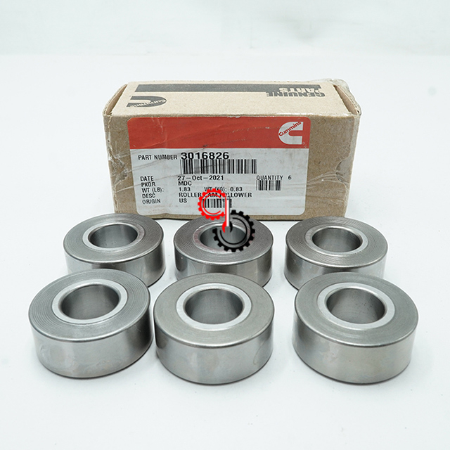 Construction Machinery Engine Parts Original Cummins K19 K38 Cam Follower Roller 3016826