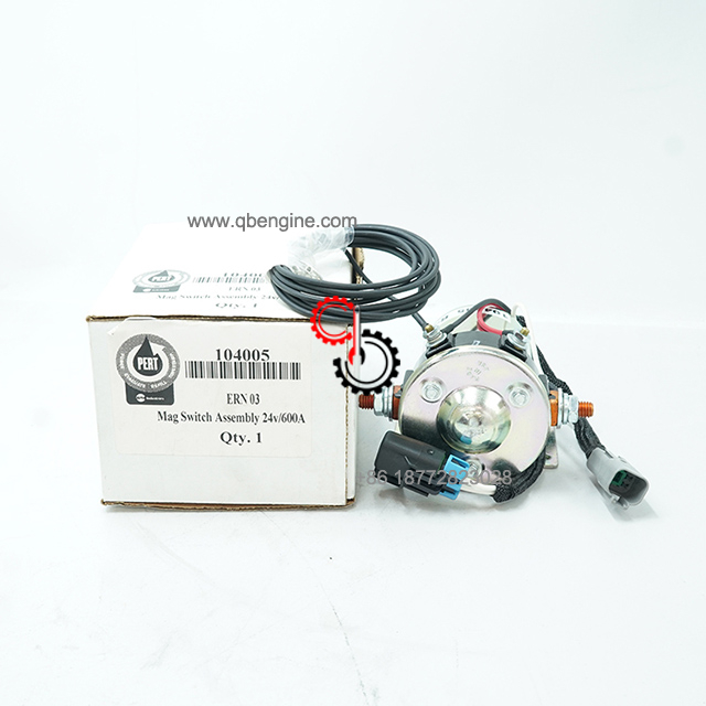 104005 Original Cummins Mag Switch Assembly 24V/600A Diesel Engine Parts