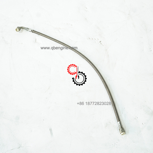 209957 NT855 Flexible Hose Cummins Heavy Duty Engine Spare Parts Turbocharger Oil Hose 209957