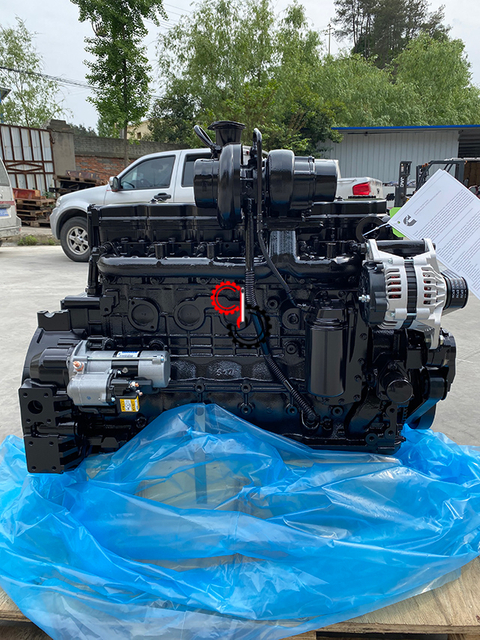 145HP CPL8610 QSB6.7 Cummins QSB 6.7 engine for R290LC-9A R305LC-9 R200E-9 R215L-VS R225L-VS R305L-VS ZX270 HX300S HX220S EXCAVATOR