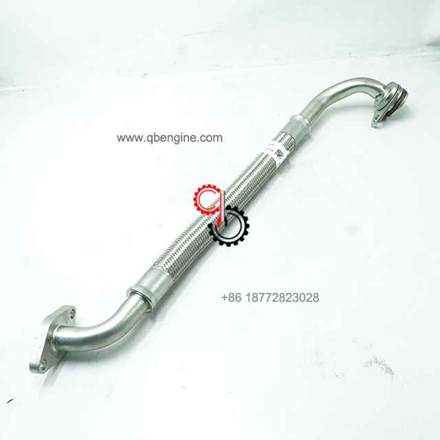 3638851 3638008 Original Cummins QSK50 Flexible Fuel Hose Excavator Engine Parts