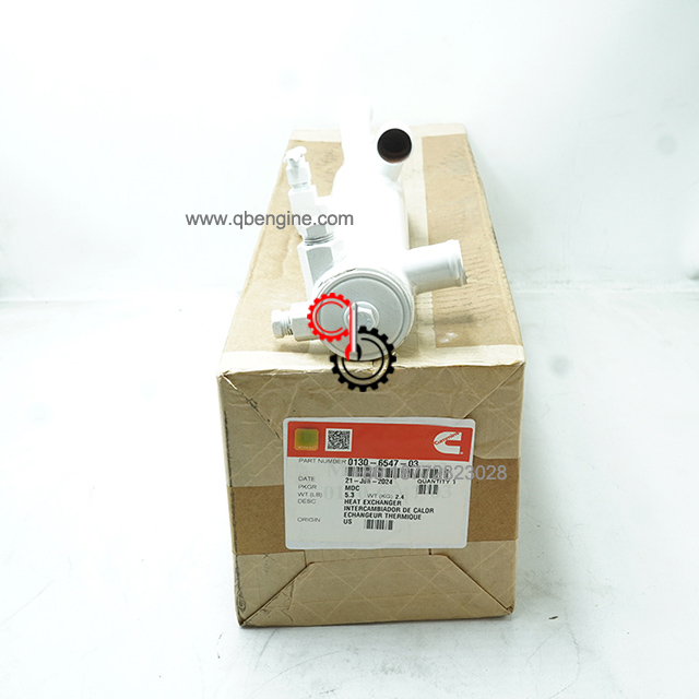 0130-6547-03 5357-2083 Original Cummins Marine Heat Exchanger Diesel Engine Parts