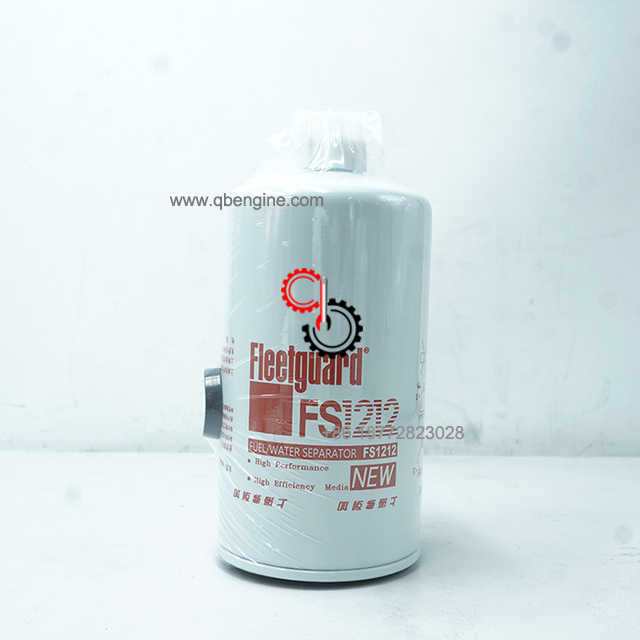 FS1212 3315843 Original Cummins Fuel Filter And Water Separator Machinery Diesel Engine Parts 