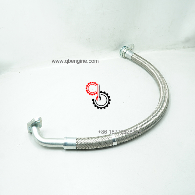 3410941 Flexible Turbo Hose Genuine Cummins QSK60 Excavator Engine Parts