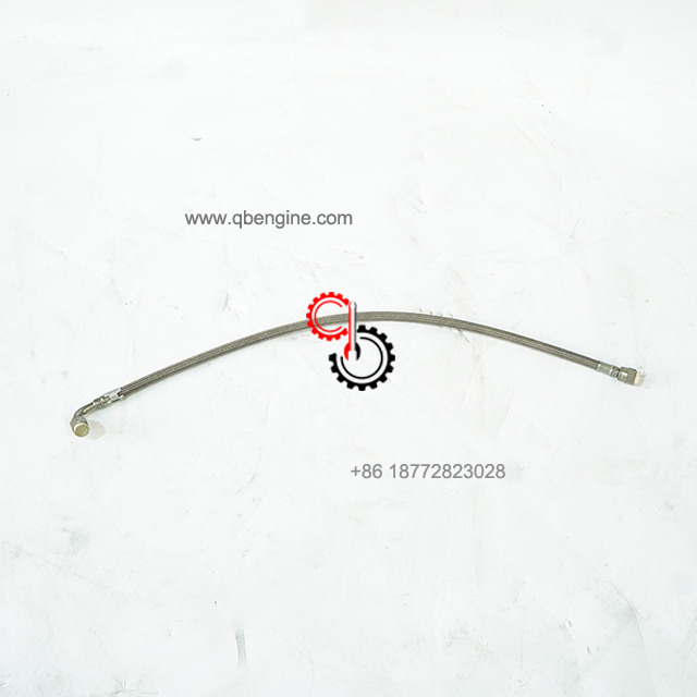 209957 NT855 Flexible Hose Cummins Heavy Duty Engine Spare Parts Turbocharger Oil Hose 209957