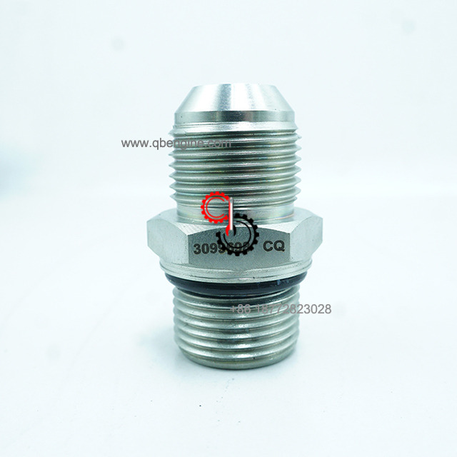 Cummins Engine Parts External Thread Straight Connector Male Union 3099698