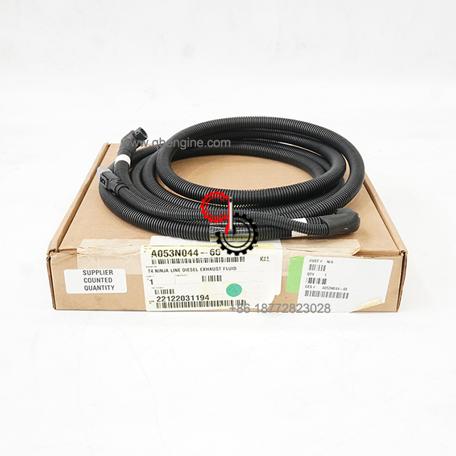 4388439 A053N044 DEF Fluid Heating Hose Original Cummins Machinery Engines Parts