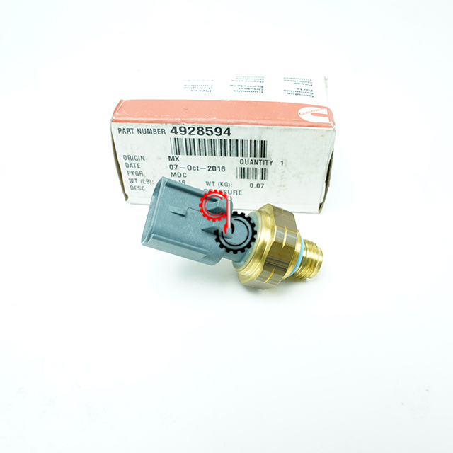 Construction Machinery Parts Cummins Pressure Sensor 4087989 4903479 4921746 4928594 Excavator Pressure Sensor