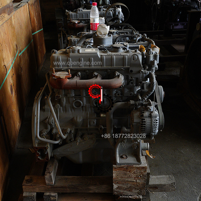 Isuzu Industrial 4 Cylinder 4JG1 Diesel Small Excavators Engine Assy 4JG1-NAKEG-01-C3 Complete Engine Assy
