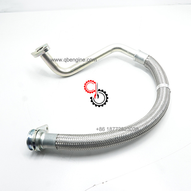 Cummins QSK60 Engine Parts Flexible Hose 4917836 Fuel Supply Tube 4917837