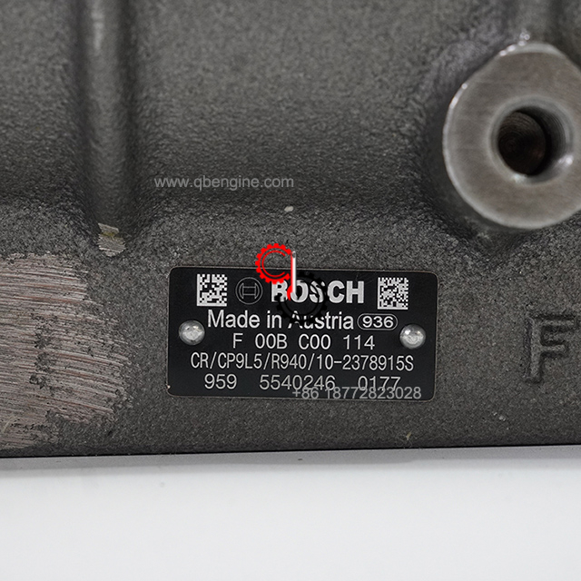 5540246 QSK38 QSK50 QSK60 Diesel Fuel Pump Genuine Cummins Excavator Engine Parts