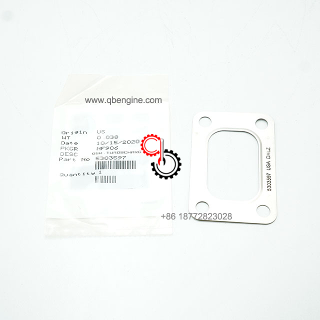 5303597 ISB4.5 Genuine Cummins QSB4.5 Turbocharger Gasket