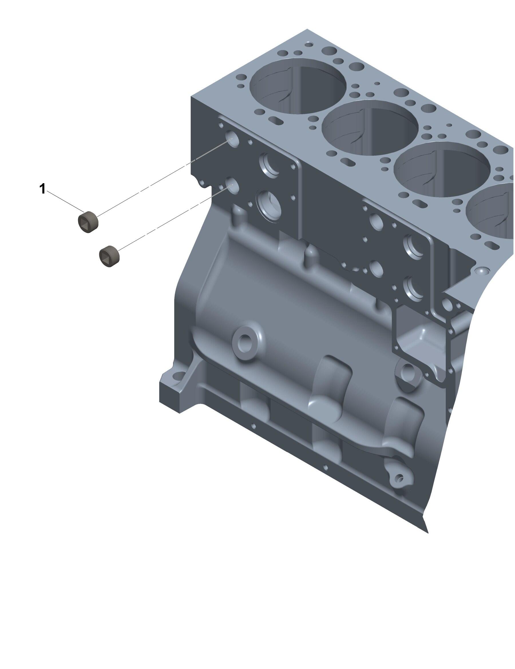 Cylinder Block Coolant Plumbing