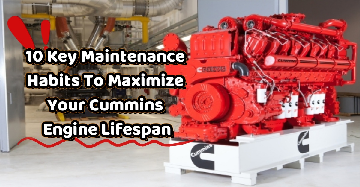 10 Key Maintenance Habits To Maximize Your Cummins Engine Lifespan
