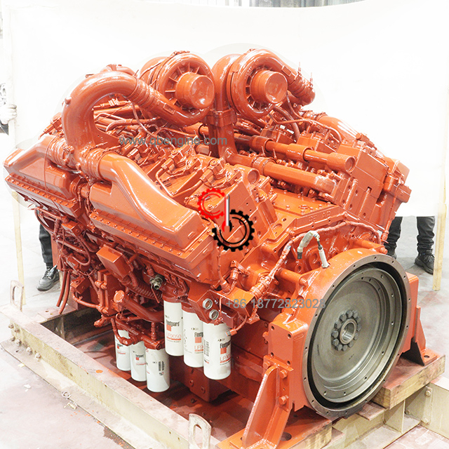 QSK38 Cummins QSK 38L V12 Cylinder Diesel Engine Assy