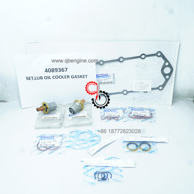 Brand New Engine Parts Cummins QSK23 6D170 Lubricating Oil Cooler Gasket Set 4089367