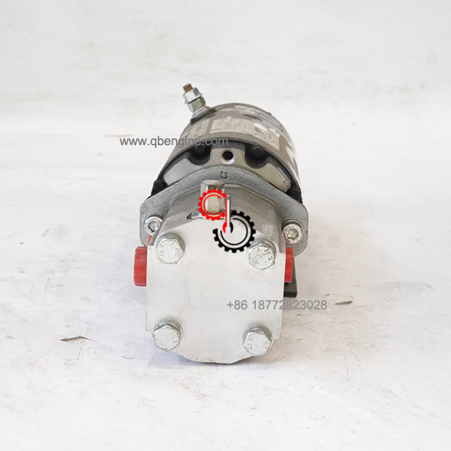High Performance Construction Cummins Engine Parts Lubricating Starter Motor 576-4987