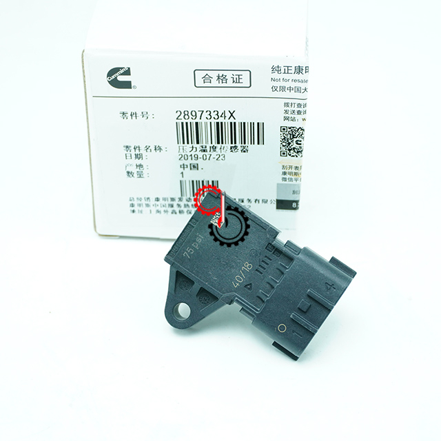 Construction Machinery Engine Parts Genuine Cummins PRS Temperature Sensor 2897334 2872784 4921324