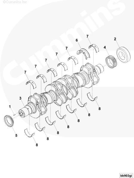 Crankshaft And Bearings