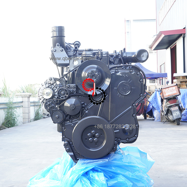 QSL9-C300 Excavator Engine Assy QSL9 300HP Cummins QSL 8.9L 6 Cylinder