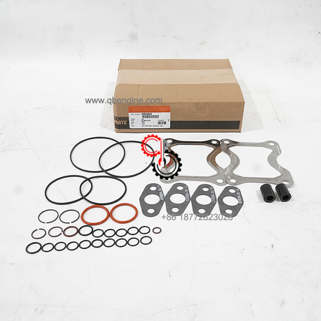 4955820 QSK38 QSK50 Original Cummins Turbocharger Intercooler Gasket Set Engines Parts