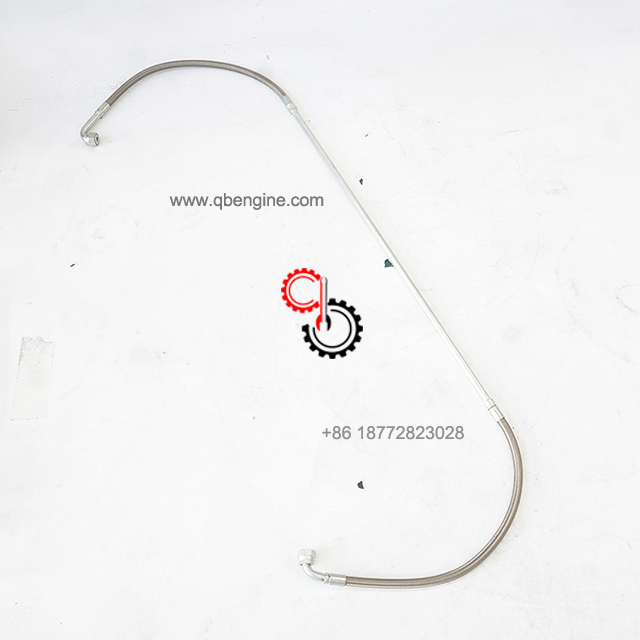 3638744 QSK Original Cummins Flexible Diesel Fuel Hose Diesel Engine Parts