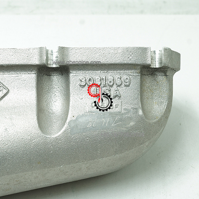 3081869 Genuine Cummins QSK19 Air Crossover Connection Industrial Diesel Engine Parts 
