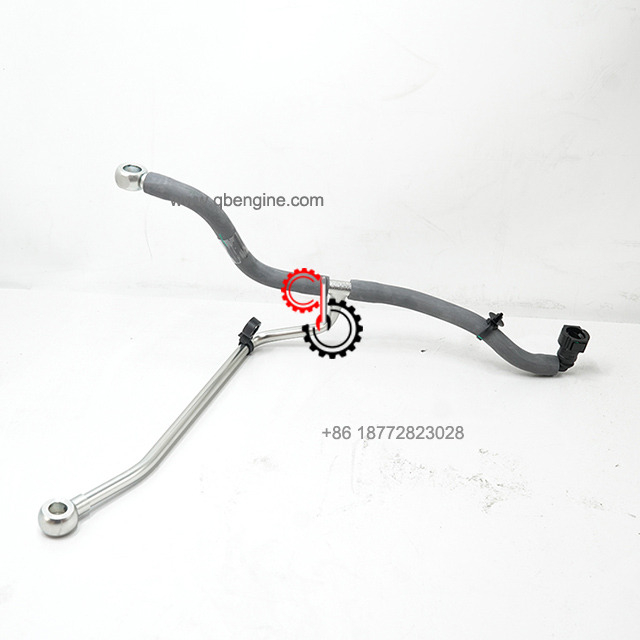 3697317 Cummins ISG QSG Fuel Drain Tube Genuine Diesel Engine Parts 