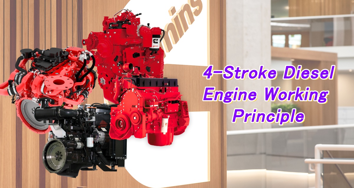 How A 4-Stroke Diesel Engine Works: Animated Explanation​