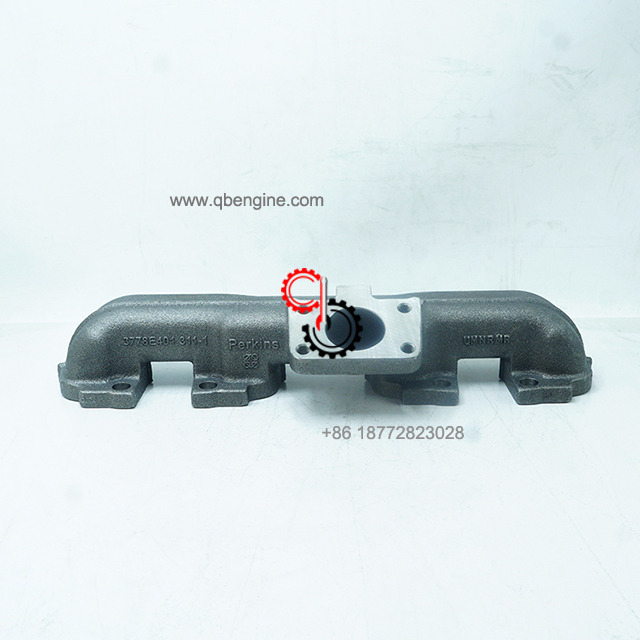 3778E401 Perkins Exhaust Manifold Genuine Construction Machinery Diesel Engine Parts 3778E401