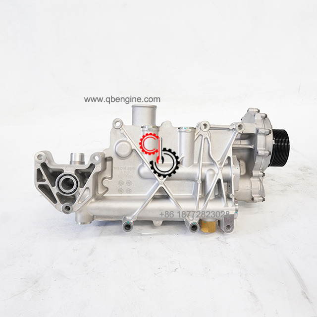 5486679 3691941 Original Cummins QSG12 Engine Oil Cooler 5536714 5536708 Diesel Engine Parts 